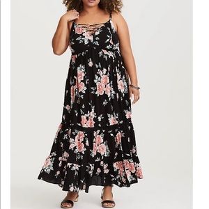 TORRID Floral Maxi Dress